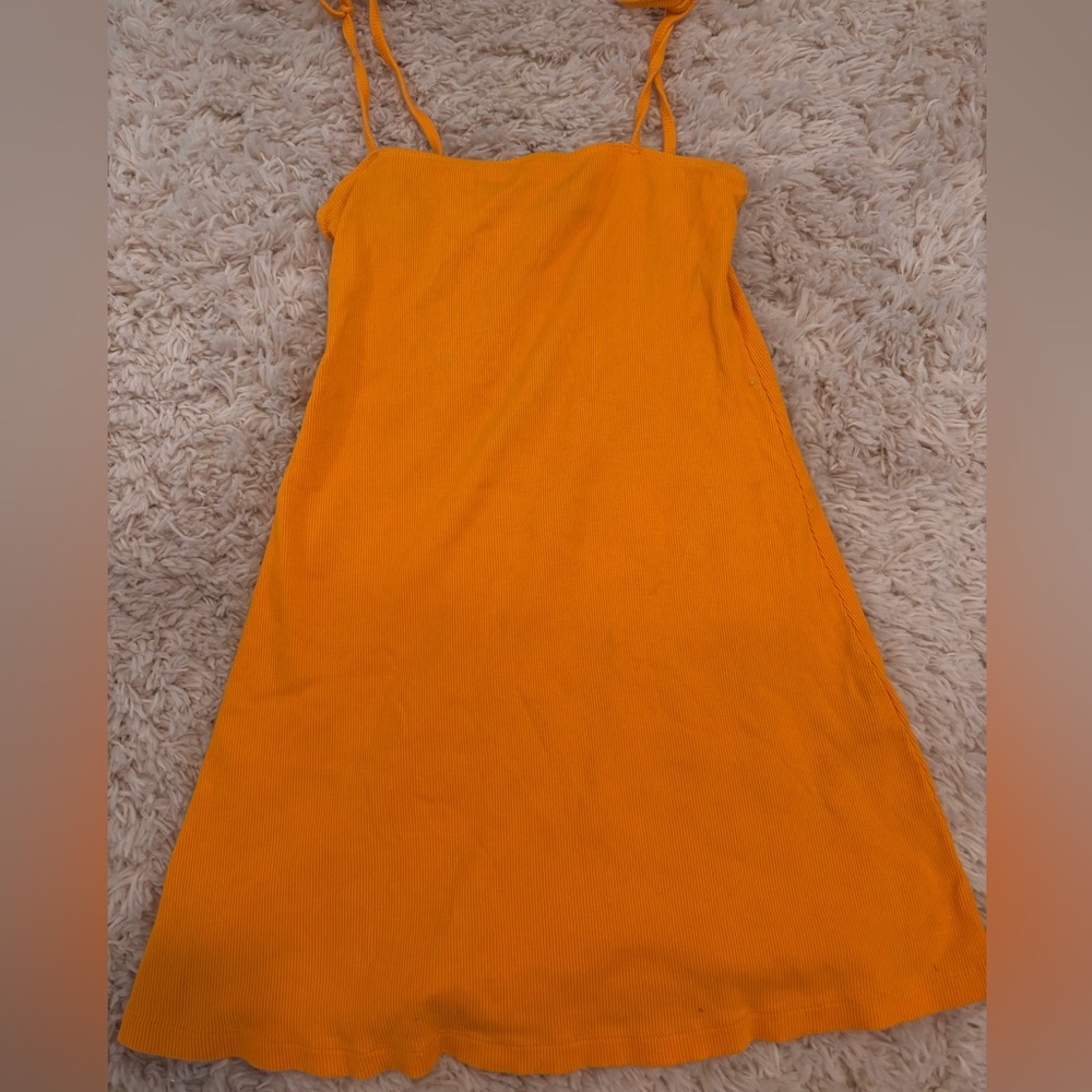 Forever 21 Orange Mini Dress